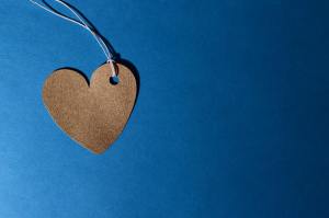 brown paper heart with string Photo by Miguel u00c1. Padriu00f1u00e1n on 